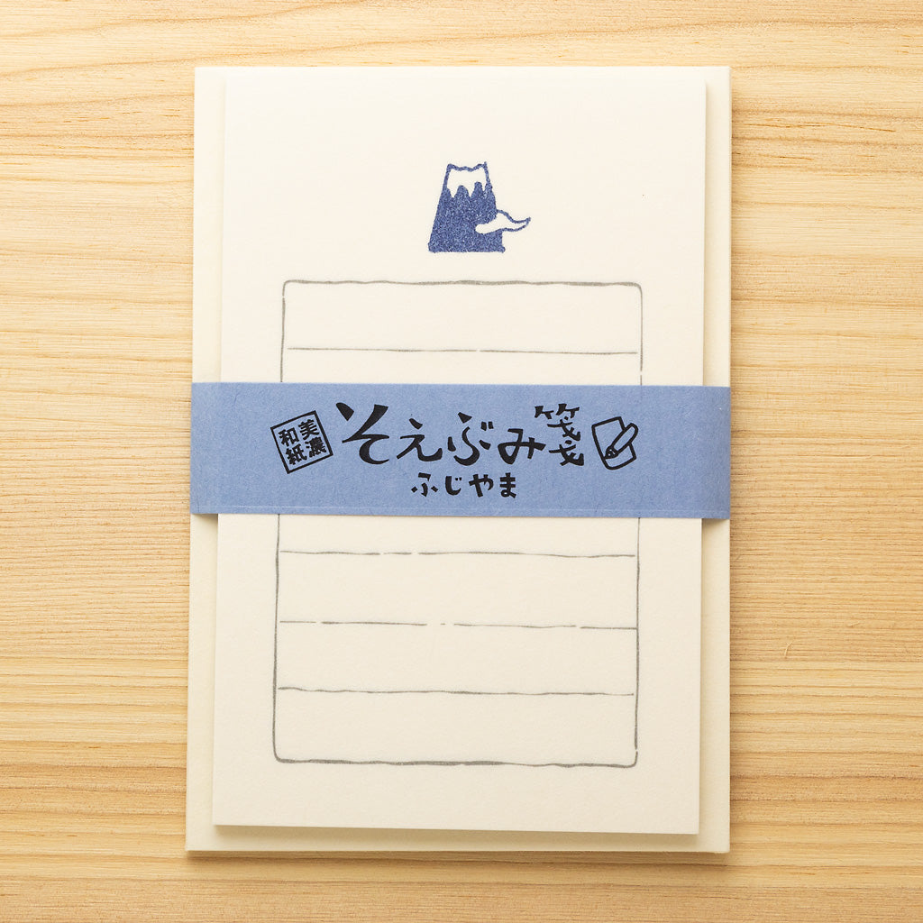 【古川紙工】そえぶみ箋 ふじやま